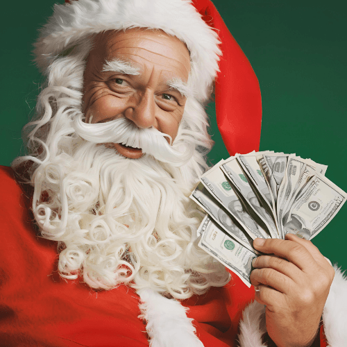 Santa has Cash Marketing on Socail Media