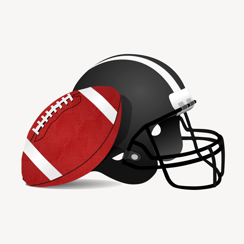 American football clipart, illustration vector georgefeola.io george feola